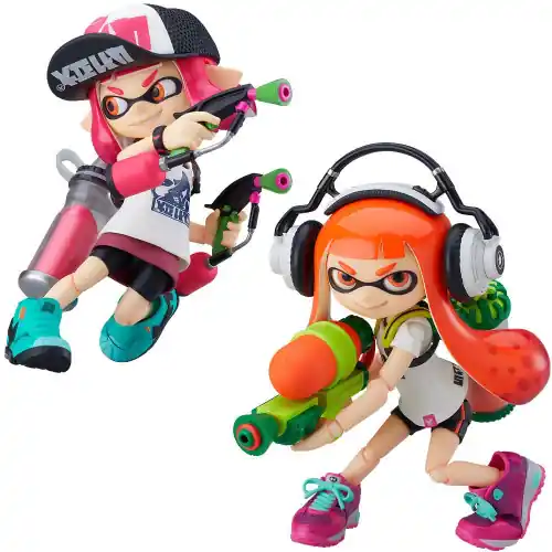 Hoge Kwaliteit Splatoon/Splatoon 2 figurine Figma Splatoon Girl DX Edition 10 cm - GOOD SMILE COMPANY