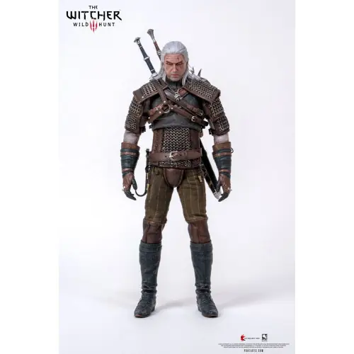 The Witcher 3 Wild Hunt figurine 1/6 Geralt of Rivia 30 cm - PURE ARTS Seizoensaanbieding