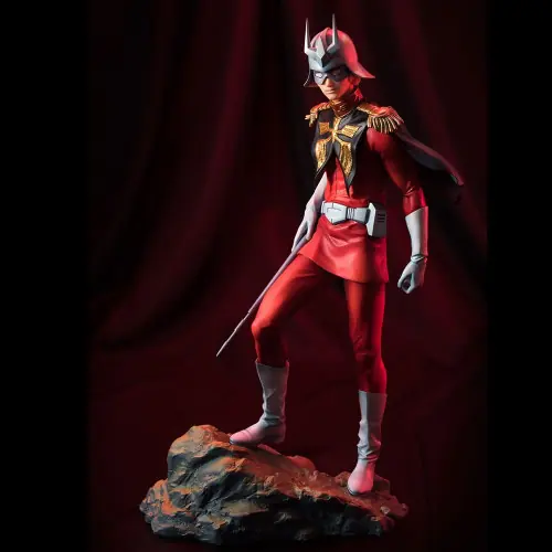 Mobile Suit Gundam statue GGG Char Aznable 21 cm - MEGAHOUSE Direct Verzonden