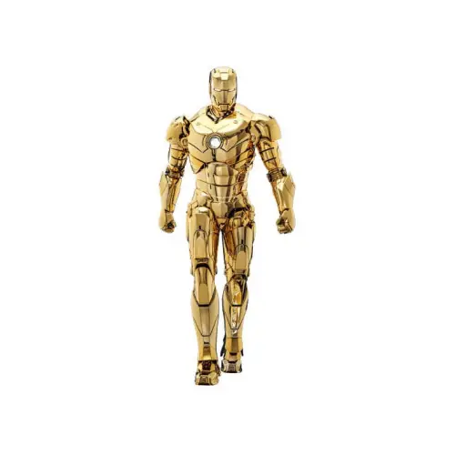 HotToys MMS764D69 Iron Man figurine Movie Masterpiece Diecast 1/6 Iron Man Mark III (Gold Color Version) Exclusive 33 cm Lage Kosten