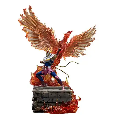 Bestseller Saint Seiya statue 1/10 Deluxe Art Scale Phoenix Ikki 41 cm - IRON STUDIOS