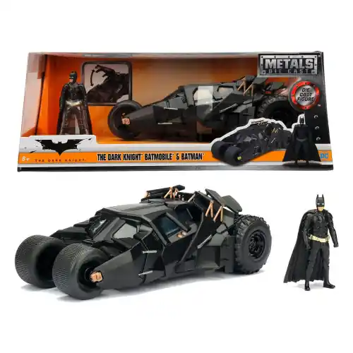 DC Comics véhicule 1/24 Batman The Dark Knight Batmobile – JADA TOYS Rechtstreeks Van De Fabrikant