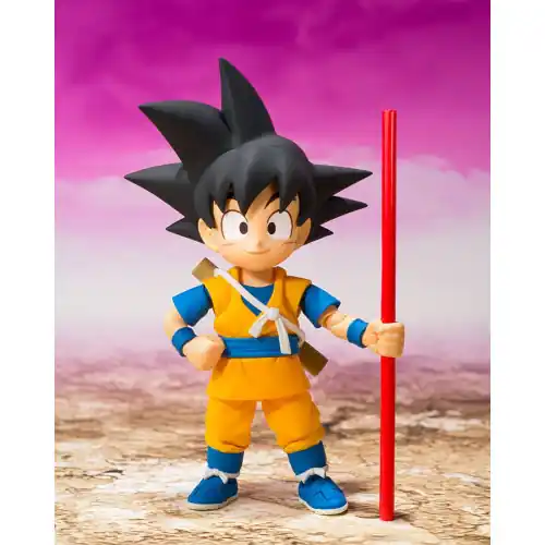 Dragon Ball Daima figurine S.H Figuarts Son Goku Mini 7 cm - BANDAI Seizoensaanbieding