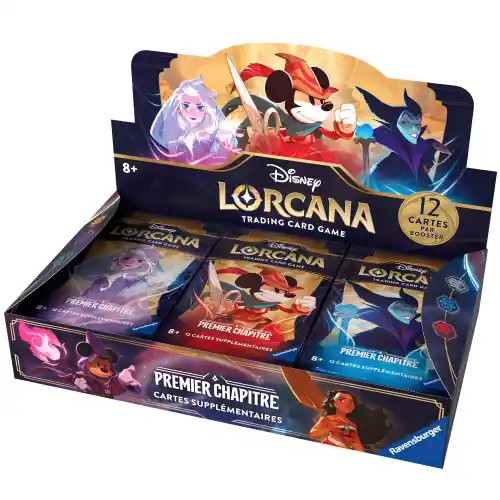 Display de 24 boosters Lorcana Premier Chapitre *Français* Hete Deal