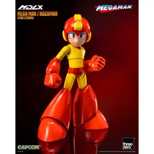 Must-Have Mega Man figurine MDLX Mega Man / Rockman (Fire Storm) 10 cm - THREEZERO