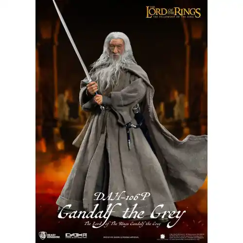 Le Seigneur des Anneaux figurine Dynamic Action Heroes 1/9 Gandalf le Gris 21 cm - BEAST KINGDOM Betrouwbaar