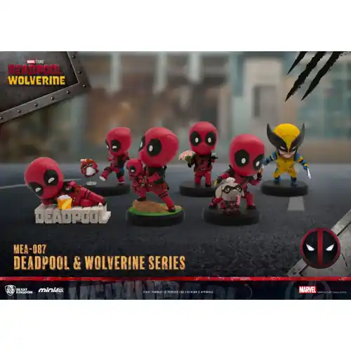 Deadpool 3 figurines Deadpool & Wolverine Series Mini Egg Attack Set 8 cm - BEAST KINGDOM Fabrieksprijs