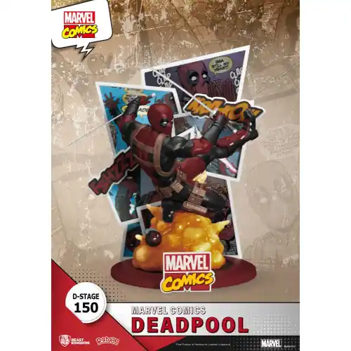 Goedkoop Marvel diorama PVC D-Stage Deadpool 16 cm - BEAST KINGDOM
