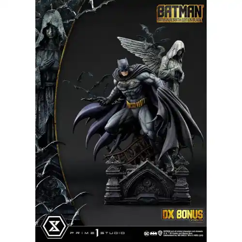 Flitsaanbieding Batman statue Ultimate Premium Masterline Series 1/4 Batman Rebirth Edition Black Deluxe Bonus Version 71 cm - PRIME 1 STUDIO