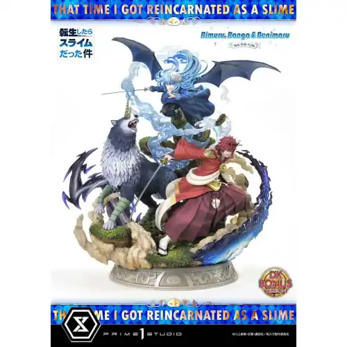 That Time I Got Reincarnated as a Slime statue 1/6 Rimuru, Ranga and Benimaru Deluxe Bonus Version 59 cm - PRIME 1 STUDIO Flitsaanbieding