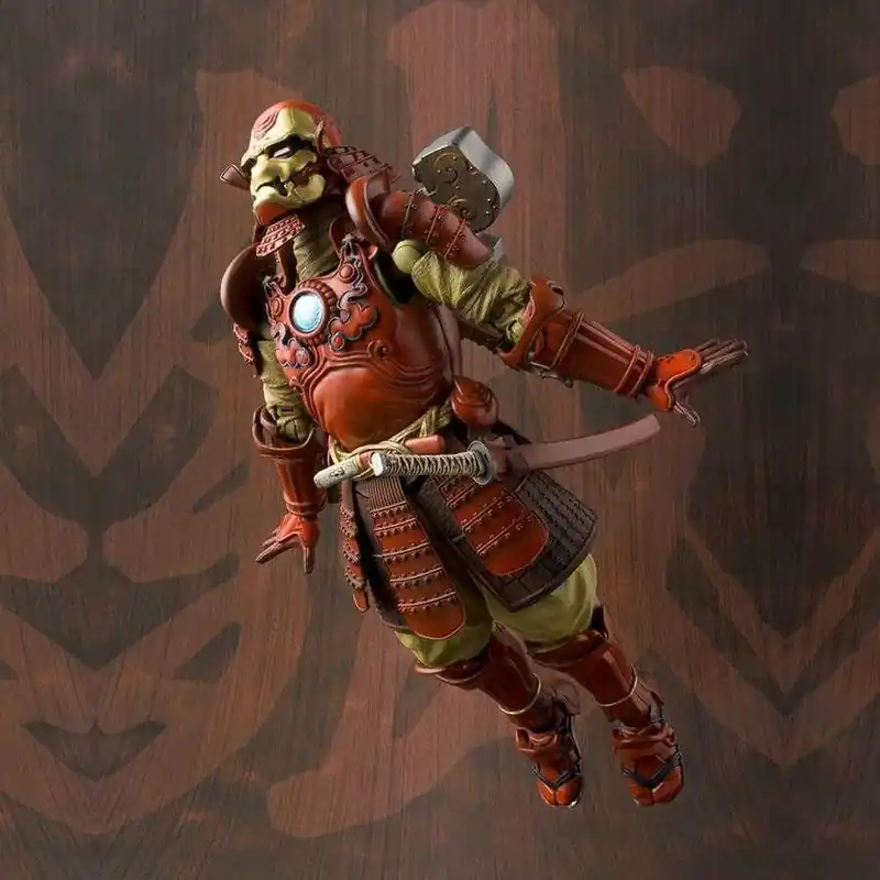 Marvel / Figurine Koutetsu Samurai Iron Man MK-3 Manga Realization Bandai Aanbieding