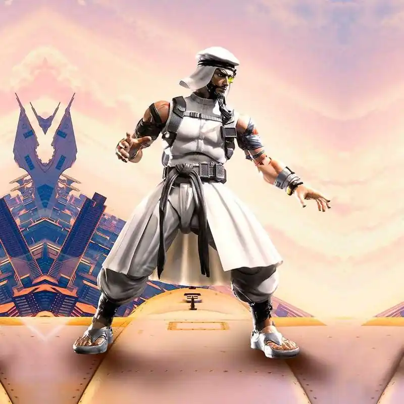 Goedkoop Street Fighter 5 / Figurine Rashid S.H.Figuarts