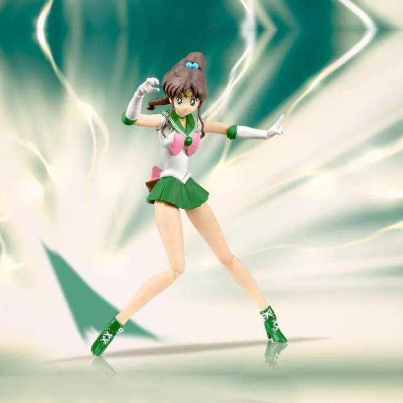 Hoge Kwaliteit Sailor Moon / Figurine Sailor Jupiter Anime Color Edition S.H.Figuarts Bandai