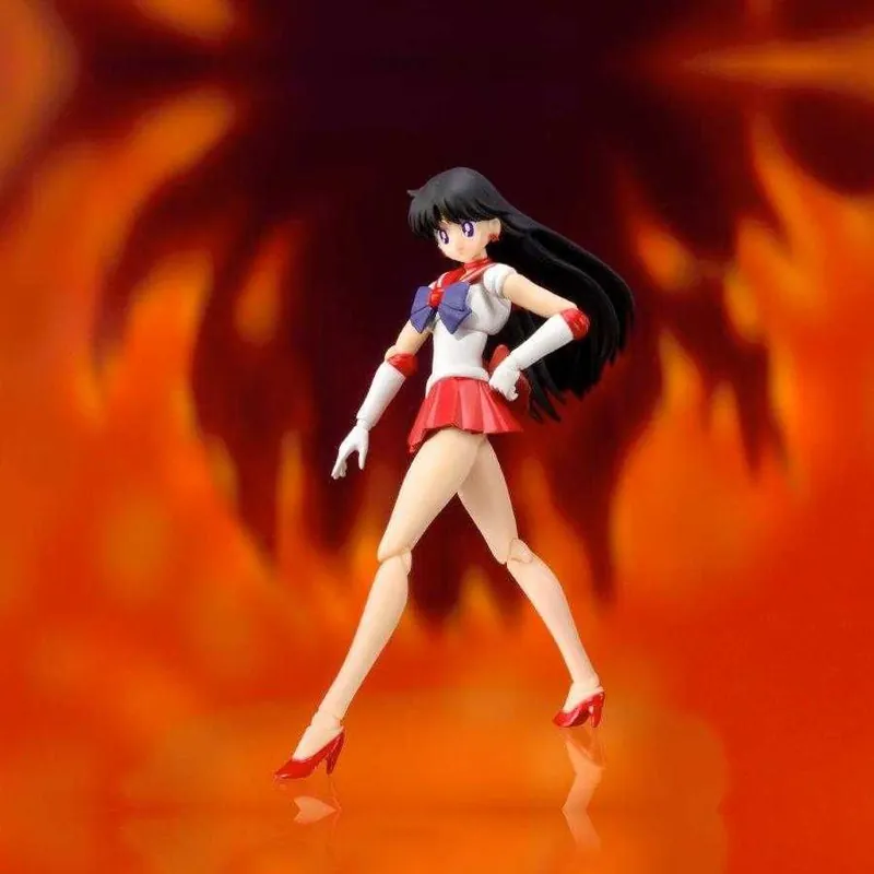 Sailor Moon / Figurine Sailor Mars Anime Color Edition S.H.Figuarts Bandai Koop Online