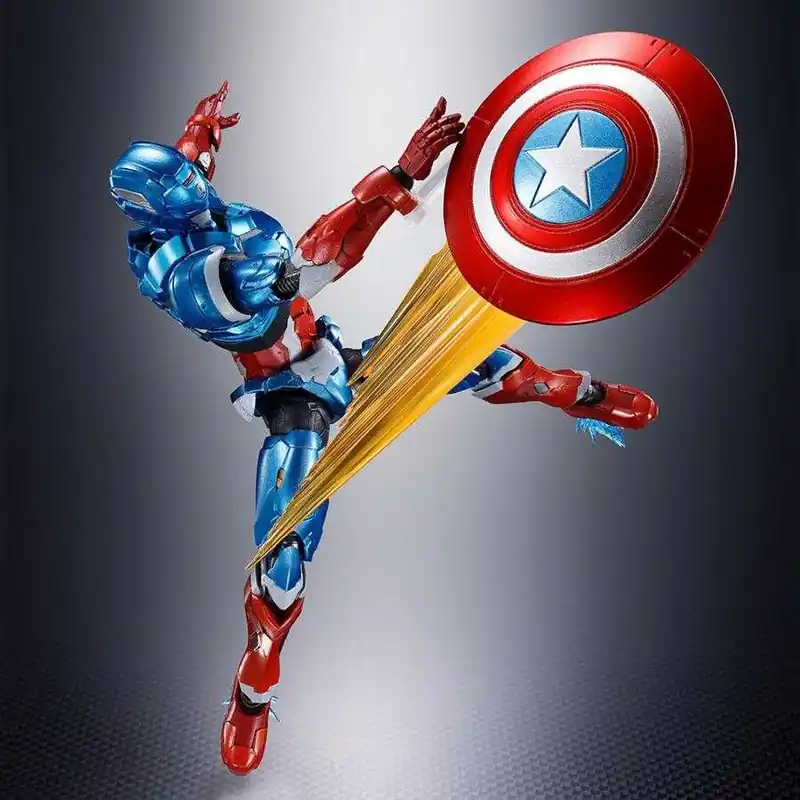 Veilige Betaling Marvel / Figurine Captain America (TECH-ON AVENGERS) S.H.Figuarts Bandai