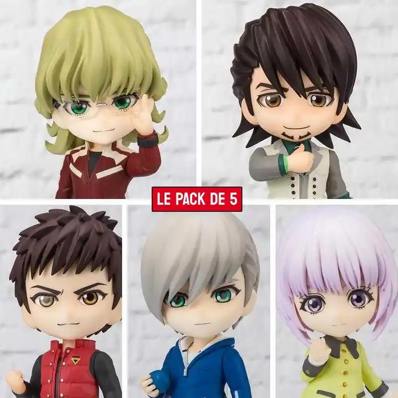 Tiger & Bunny 2 / Pack de 5 Figurines Figuarts Mini Veilige Betaling