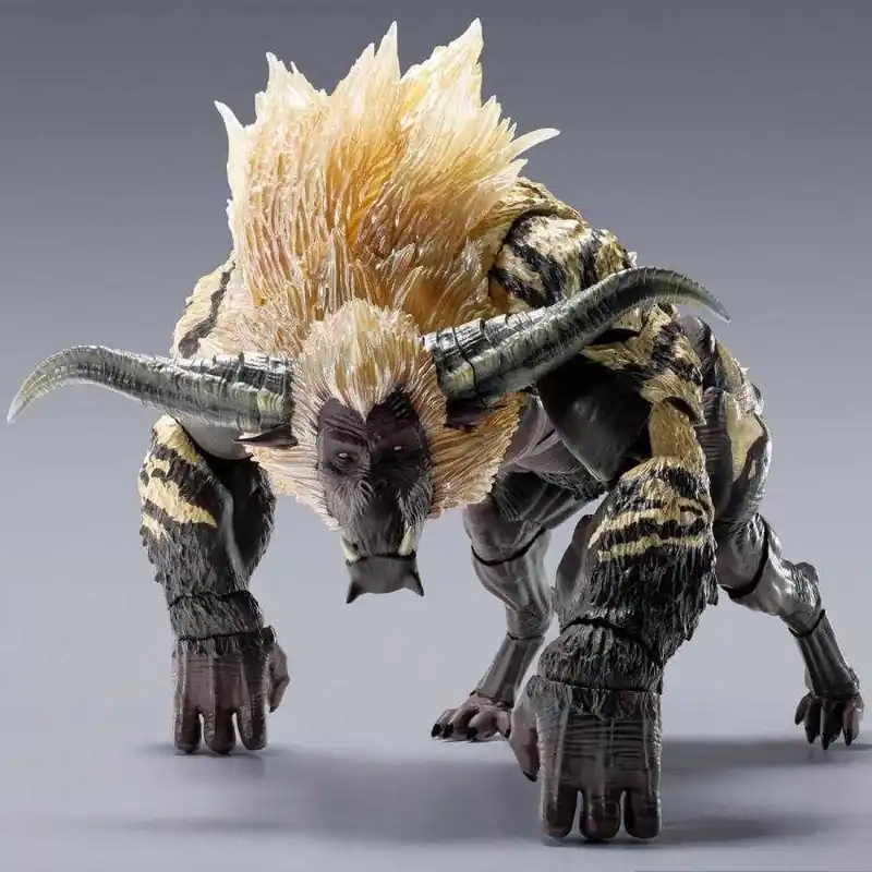 Boîte Abimée Monster Hunter / Figurine Furious Rajang – S.H.MonsterArts Bandai Hoge Kwaliteit