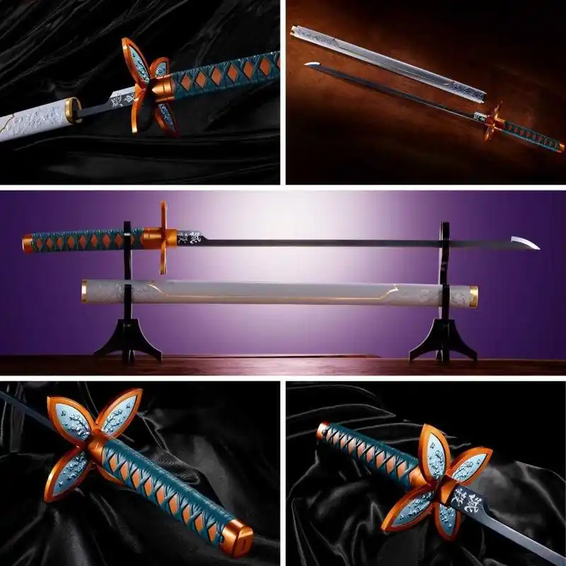 Lage Kosten Demon Slayer / Proplica Nichirin Sword (Shinobu Kocho) avec effets sonores