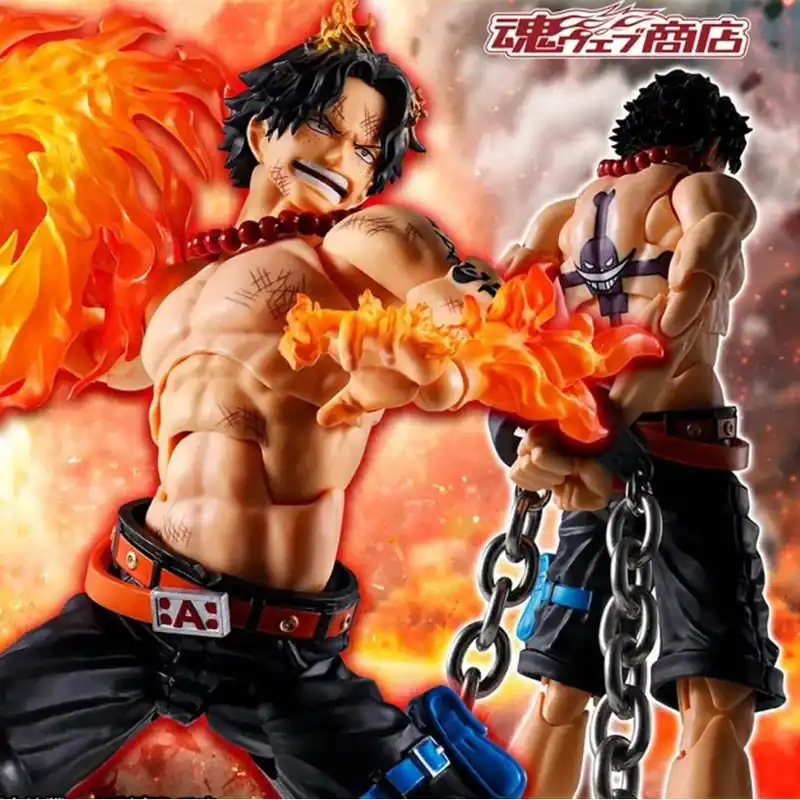 Favoriet One Piece / Figurine Portgas D. Ace -Marineford- S.H.Figuarts Bandai