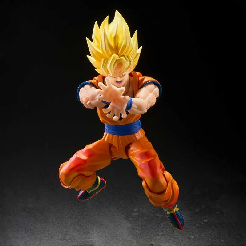 Beperkt Aanbod Dragon Ball Z / Figurine Super Saiyan Son Goku -The Games Begin- S.H.Figuarts Bandai (Re-run)