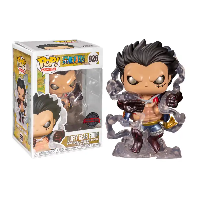 Laatste Versie LUFFY GEAR FOUR / ONE PIECE / FIGURINE FUNKO POP / EXCLUSIVE SPECIAL EDITION