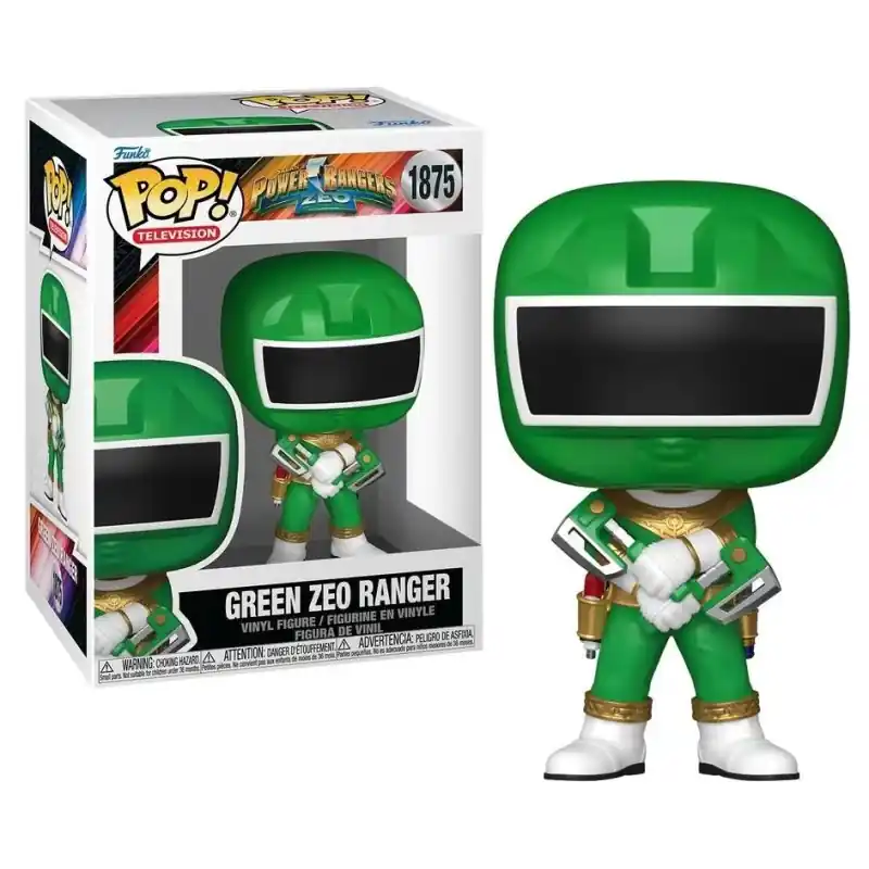 Bestel Nu GREEN ZEO RANGER / POWER RANGERS ZEO / FIGURINE FUNKO POP