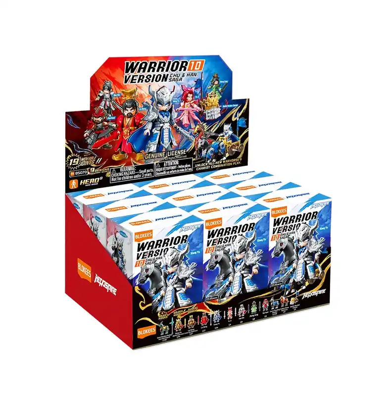 Flitsaanbieding Display Mini-Maquettes Blokees Hero Infinity – Warrior Version 10 (9 Blindbox)