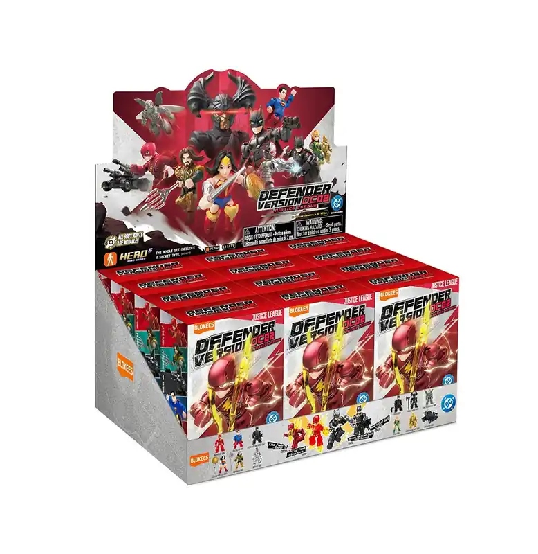 Display Mini-Maquettes Blokees DC Hero Batman Defender Version 02 (12 Blindbox) Snelle Levering