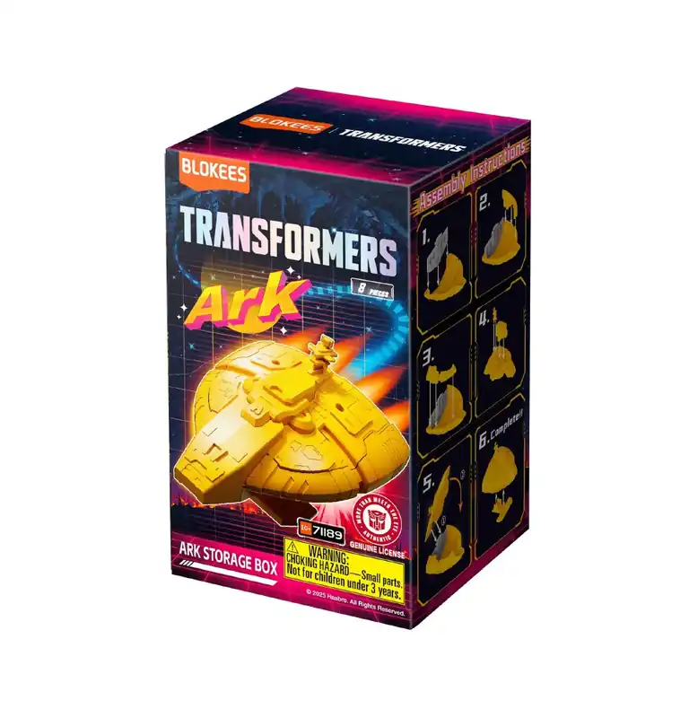 Tijdelijk Beschikbaar Maquette Blokees Transformers Defender Version – Ark Storage Box