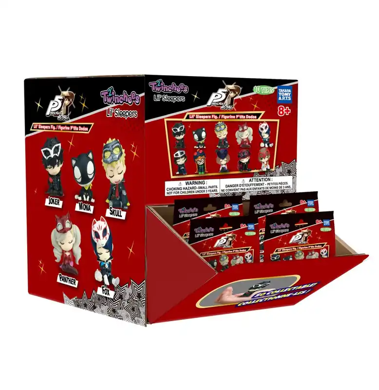 Meest Verkocht Display Figurines Twinchees Persona 5 The Royal - Lil‘ Sleepers (Boite de 24 PCS)