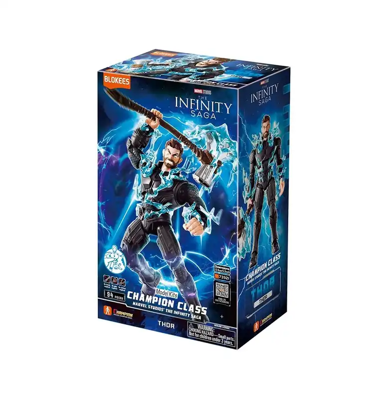 Populair Maquette Blokees Marvel Heros Champion Class - Thor