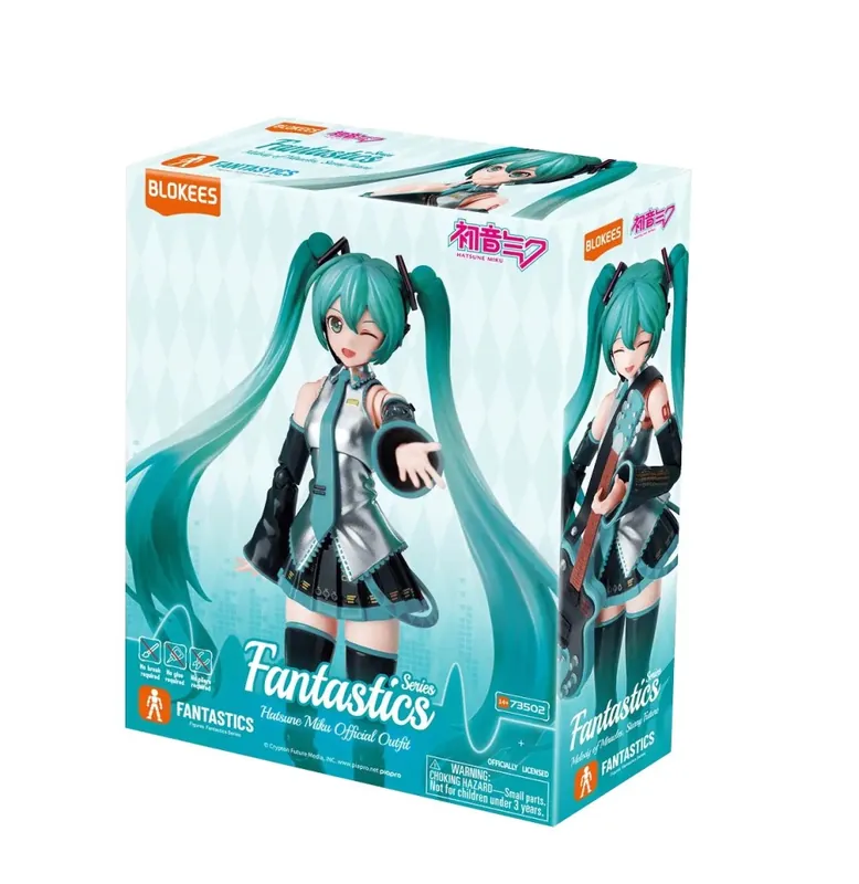 BLOKEES Maquette Vocaloid Fantastics Series - Hatsune Miku Official Outfit Op = Op