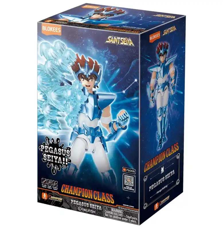 Hoge Kwaliteit BLOKEES Maquette Saint Seiya Champion Class - Pegasus Seiya