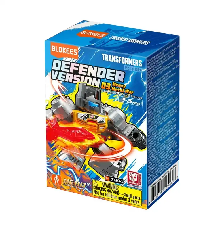 Goedkoop Mini-Maquette Transformers Defender Version 03 Heavy Metal War (Modèle Aléatoire)