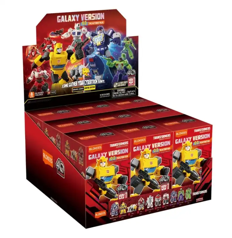 Figurine Transformers – The Autobot Run (Galaxy Version 03, Pack de 9) Laatste Kans
