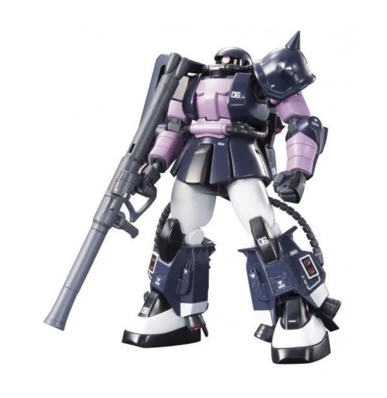 Snelle Levering Gunpla Model Kit - Ms-06R-1A Zaku II Black Tristars Gundam (HG 151)