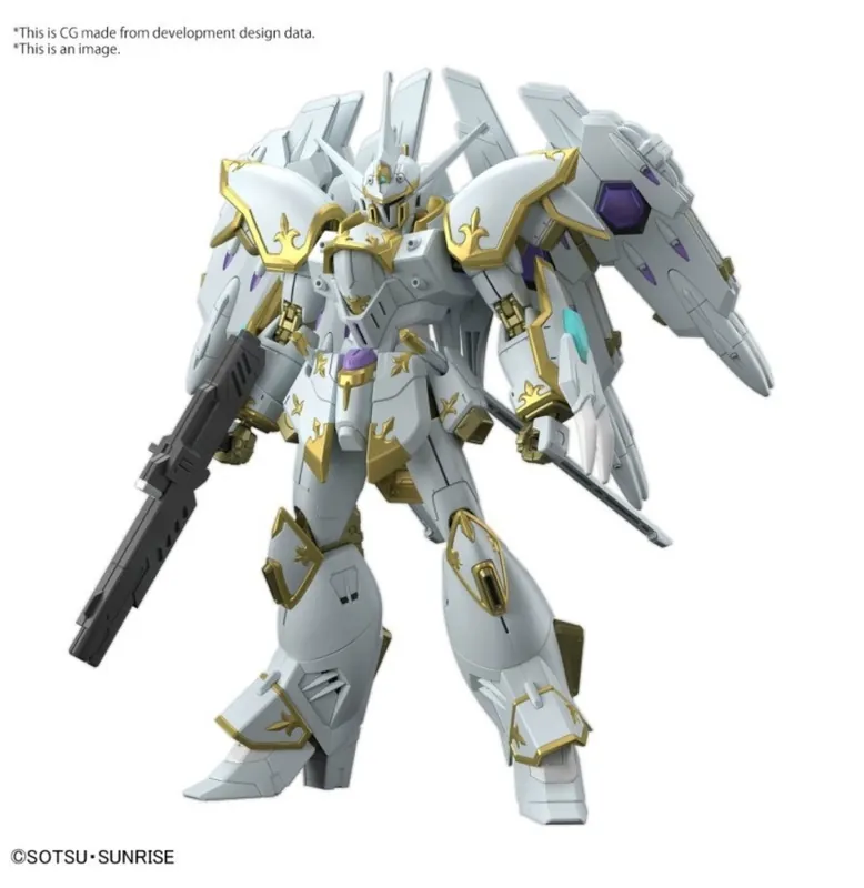 Veilige Betaling Maquette Gundam - 257 Black Knight Squad CAL-RE.A Gundam Gunpla HG 1/144 13cm