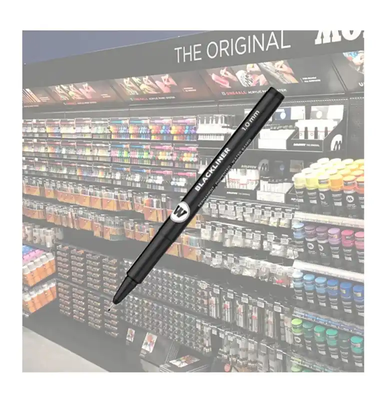 Marqueur BlackLiner Noir 1mm Koop Vandaag