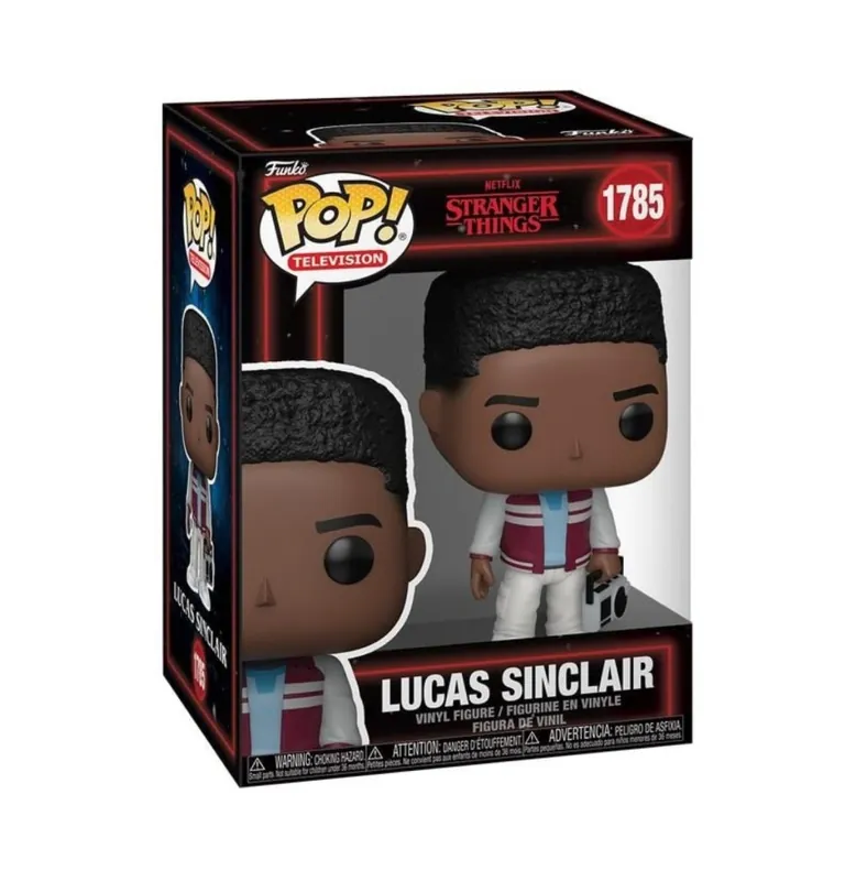 Funko Pop ! Stranger Things - Lucas Sinclair (Saison 5) Superprijs