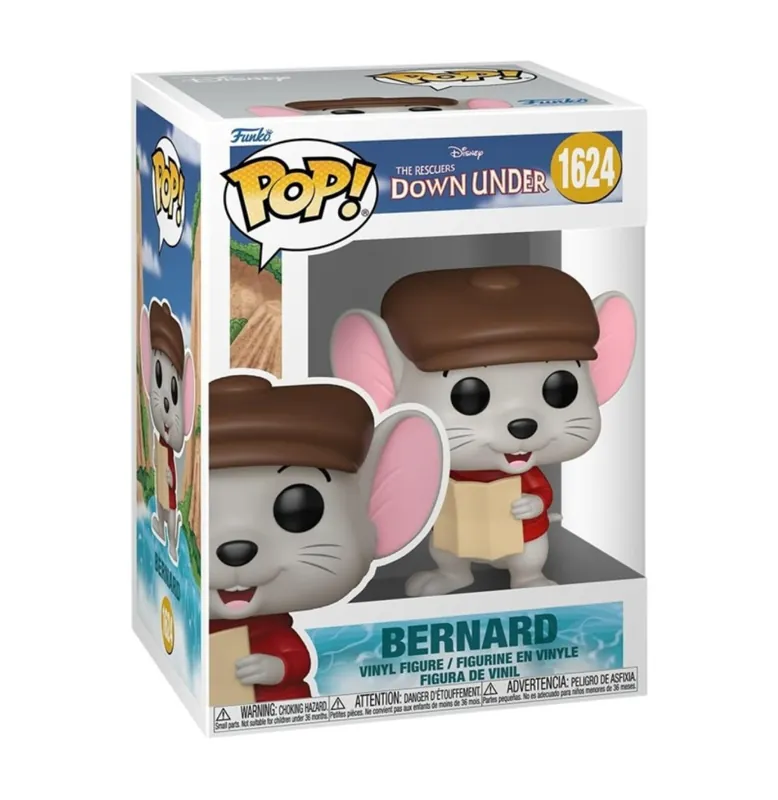 Funko Pop ! Bernard et Bianca au Pays des Kangourous - Bernard Bestel Nu