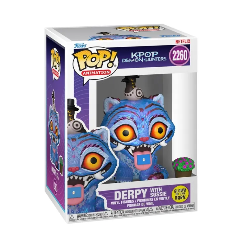 Funko Pop ! K-Pop Demon Hunters - Derpy & Sussie (Glow in the Dark) Direct Verzonden