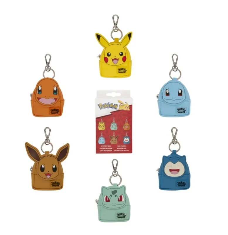 Goedkoop Charm Loungefly Pokémon - Mini Sac à Dos lot de 15 (Modèle Aléatoire)