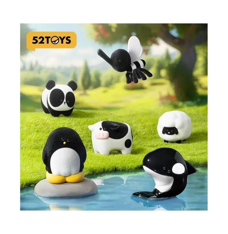 Display Mini Figurines Que Sera Series - Rainbow Town (6 Blind Box) Lage Prijs