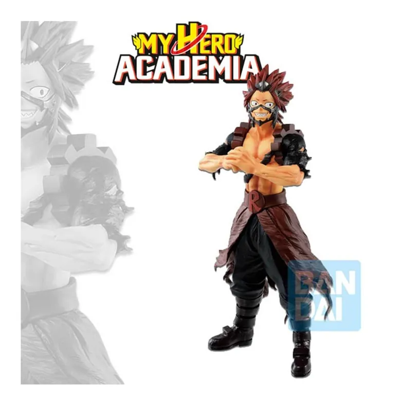Meest Verkocht Figurine My Hero Academia - Eijiro Kirishima Ichibansho Fighting Heroes Feat Ones Justice 24cm