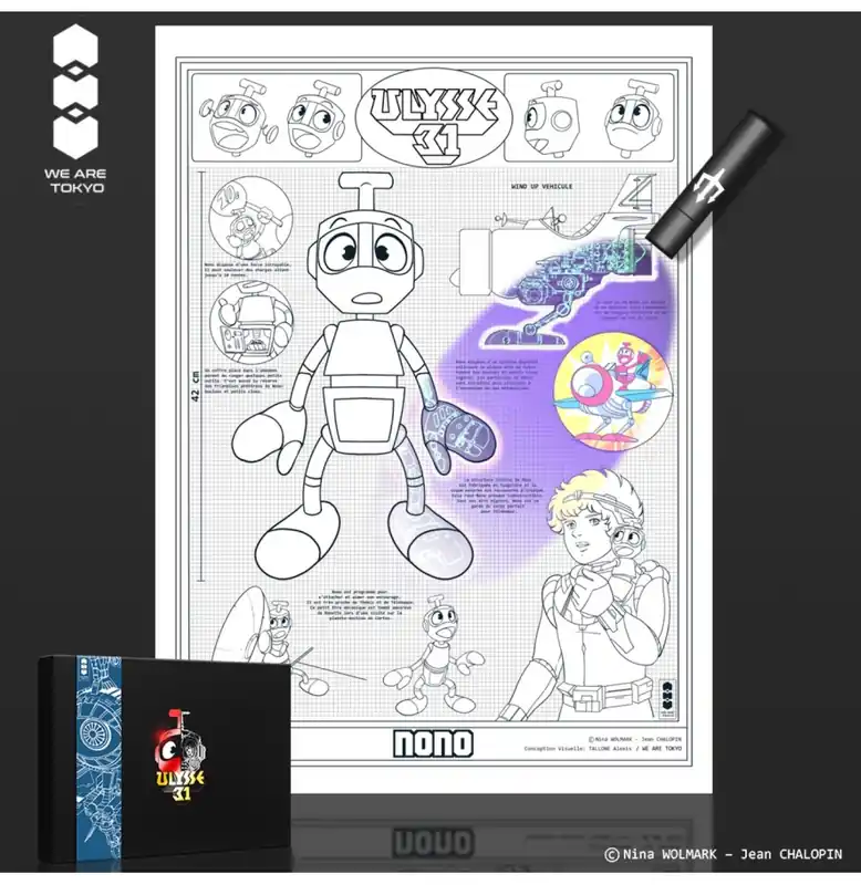 Hete Deal ArtPrint UV Ulysse 31 – Nono (A3)