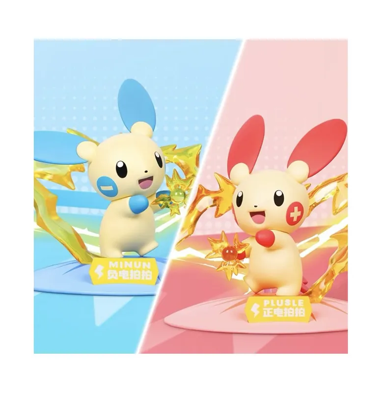 Hete Deal Figurine Pokémon – Négapi & Posipi (Prime Figure Mini 2-Pack)