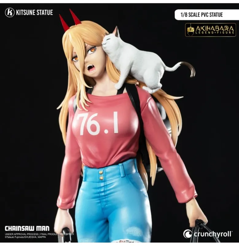 Aanbieding Statue Chainsaw Man – Power (PVC) 21 cm