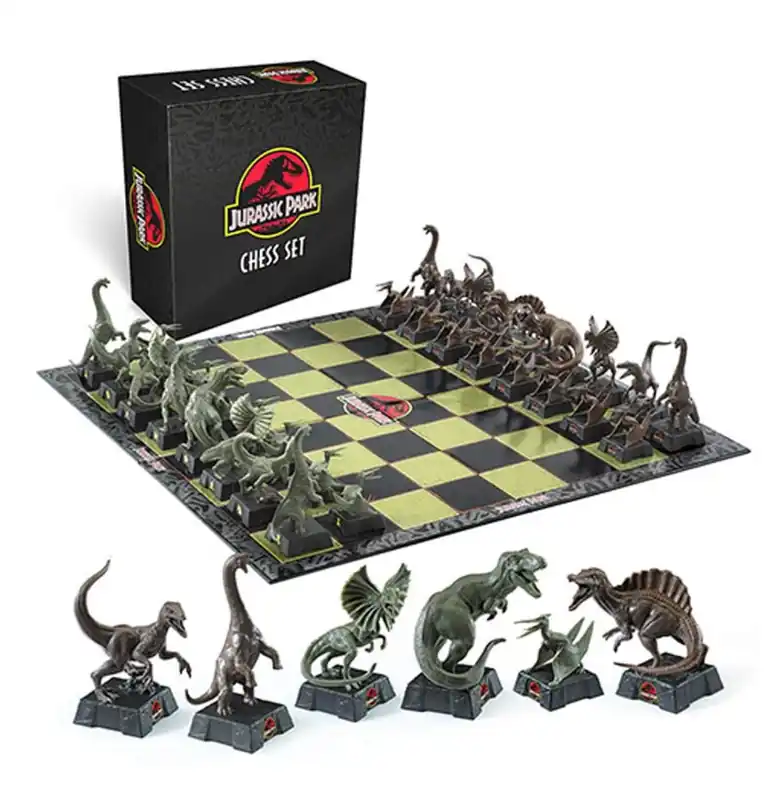 Jeu d‘Echec - Échiquier Jurassic Park Aanbieding