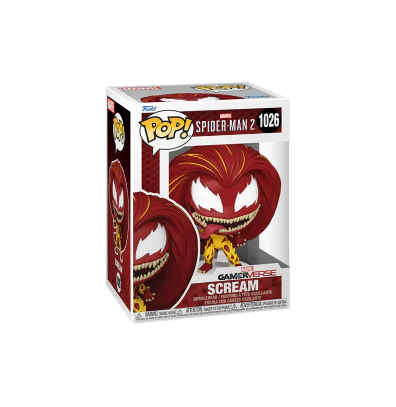 Figurine Marvel Spider-Man 2 Game - Scream Pop 10cm Actieprijs