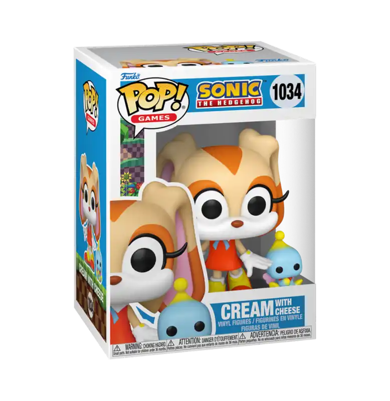 Figurine Sonic - Cream With Cheese Pop 10cm Express Levering